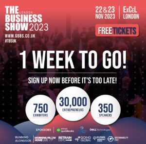 London Business Show - One Week to Go